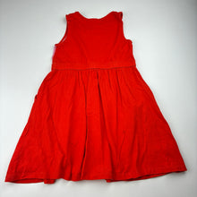 Load image into Gallery viewer, Girls Miraculous, Ladybug cotton dress, mark back skirt, FUC, size 5, L: 55cm