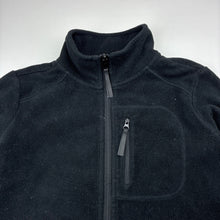 Load image into Gallery viewer, Unisex CAKE, black fleece zip up sweater, GUC, size 10,  