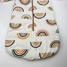 Load image into Gallery viewer, Girls Baby Baby, wadded cotton sleeping bag, GUC, size 00,  