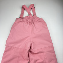 Load image into Gallery viewer, Girls H&amp;M, pink ski/snow salopettes / pants, EUC, size 5,  