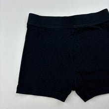 Load image into Gallery viewer, Girls Brilliant Basics, black stretchy bike shorts, GUC, size 5,  