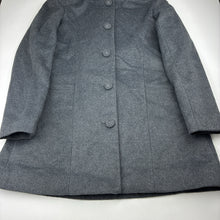 Load image into Gallery viewer, Girls Origami, lined wool blend jacket / coat, L: 68cm, GUC, size 12,  