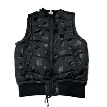 Load image into Gallery viewer, Girls Seed, black puffer vest / sleveless jacket, stars, EUC, size 12,  