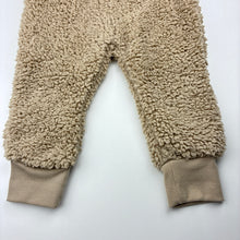 Load image into Gallery viewer, Unisex Dymples, teddy fleece pants / bottoms, elasticated, GUC, size 1,  
