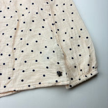 Load image into Gallery viewer, Girls Yamp! Girls, spotted cotton blouse / top, GUC, size 8,  