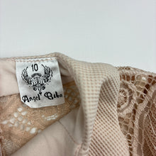 Load image into Gallery viewer, Girls Angel Biba, formal / party dress, lace sleeves, EUC, size 10, L: 77cm