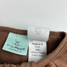 Load image into Gallery viewer, Unisex ergoPouch, 3.5 Tog organic cotton sleepsuit, wash fade/pilling, FUC, size 4-5,  
