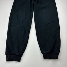 Load image into Gallery viewer, Boys Milkshake, black fleece lined track pants, Inside leg: 55cm, FUC, size 8,  