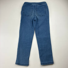Load image into Gallery viewer, Girls Target, stretch denim leggings / jeggings, elasticated, Inside leg: 39cm, FUC, size 5,  