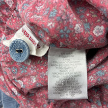 Load image into Gallery viewer, Girls Pumpkin Patch, lightweight denim jacket, marks back right elbow, FUC, size 7,  