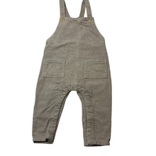 Load image into Gallery viewer, Boys H&amp;M, corduroy cotton overalls, GUC, size 0,  
