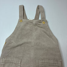 Load image into Gallery viewer, Boys H&amp;M, corduroy cotton overalls, GUC, size 0,  