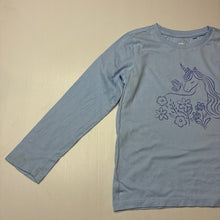 Load image into Gallery viewer, Girls Anko, cotton long sleeve tee / top, unicorn, FUC, size 6,  