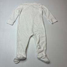 Load image into Gallery viewer, Unisex Anko, terry zip coverall / romper, EUC, size 0,  