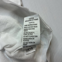 Load image into Gallery viewer, Girls Brilliant Basics, white cotton tee / top, butterfly, FUC, size 5,  