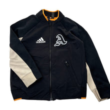 Load image into Gallery viewer, Boys Adidas, zip up track top, light marks on sleeves, FUC, size 7-8,  