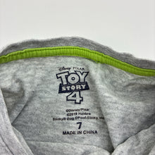 Load image into Gallery viewer, Boys Disney, Toy Story cotton long sleeve tee / top, wash fade, FUC, size 7,  