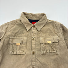 Load image into Gallery viewer, Boys Esprit, lined corduroy cotton long sleeve shirt, GUC, size 1-2,  