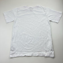 Load image into Gallery viewer, Unisex Brilliant Basics, white cotton tee / top, EUC, size 10,  
