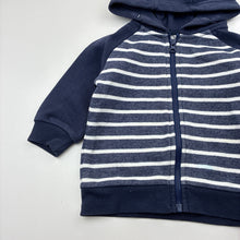 Load image into Gallery viewer, Boys Dymples, fleece lined zip hoodie sweater, FUC, size 0,  