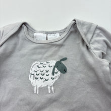 Load image into Gallery viewer, Unisex Tiny Little Wonders, cotton bodysuit / romper, sheep, FUC, size 00,  