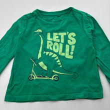 Load image into Gallery viewer, Boys Anko, cotton long sleeve top, dinosaur, FUC, size 2,  