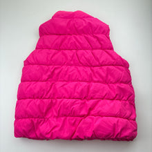 Load image into Gallery viewer, Girls GAP, pink puffer vest / sleeveless jacket, FUC, size 10-11,  