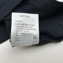 Load image into Gallery viewer, Girls B Collection, black cotton long sleeve tee / top, GUC, size 5,  