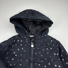 Load image into Gallery viewer, Girls Kids &amp; Co, black puffer jacket / coat, FUC, size 3,  