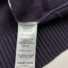 Load image into Gallery viewer, Boys Juniors, knitted cotton sweater / jumper, wash fade &amp; light marks, FUC, size 4,  