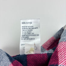 Load image into Gallery viewer, Boys Anko, checked flannel cotton long sleeve shirt, GUC, size 6,  