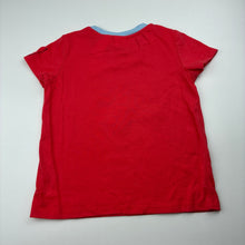 Load image into Gallery viewer, Unisex Bluey, Christmas pyjama tee / top, marks left sleeve, FUC, size 4,  