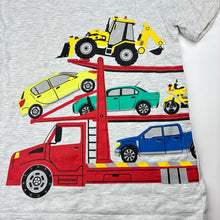 Load image into Gallery viewer, Boys Anko, grey marle tee / top, FUC, size 6,  