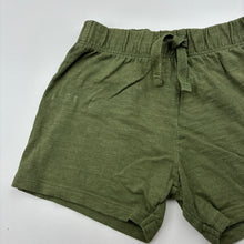 Load image into Gallery viewer, Unisex F&amp;F, khaki cotton shorts, elasticated, GUC, size 0,  