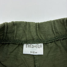 Load image into Gallery viewer, Unisex F&amp;F, khaki cotton shorts, elasticated, GUC, size 0,  