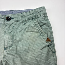 Load image into Gallery viewer, Boys Target, green cotton shorts, adjustable, GUC, size 7,  