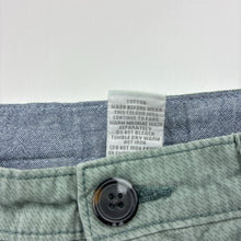 Load image into Gallery viewer, Boys Target, green cotton shorts, adjustable, GUC, size 7,  