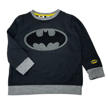 Load image into Gallery viewer, Boys DC Comics, Batman fleece lined sweater / jumper, FUC, size 6,  