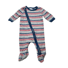 Load image into Gallery viewer, Boys Sprout, stretchy zip coverall / romper, FUC, size 0000,  