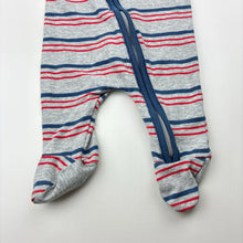 Load image into Gallery viewer, Boys Sprout, stretchy zip coverall / romper, FUC, size 0000,  