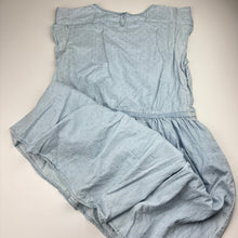 Load image into Gallery viewer, Girls Target, chambray cotton casual dress, pockets, GUC, size 16, L: 84cm