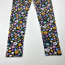 Load image into Gallery viewer, Girls Anko, colourful floral leggings, Inside leg: 56cm, NEW, size 10,  