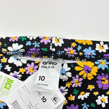 Load image into Gallery viewer, Girls Anko, colourful floral leggings, Inside leg: 56cm, NEW, size 10,  