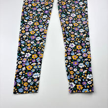 Load image into Gallery viewer, Boys Anko, floral leggings, elasticated,  Inside leg: 53cm, no size, W: 30cm across unstretched, FUC, size 10,  