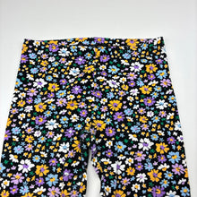 Load image into Gallery viewer, Boys Anko, floral leggings, elasticated,  Inside leg: 53cm, no size, W: 30cm across unstretched, FUC, size 10,  