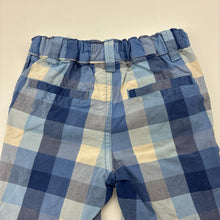Load image into Gallery viewer, Boys Next, checked cotton shorts, adjustable, FUC, size 1,  