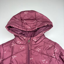 Load image into Gallery viewer, Girls Anko, puffer jacket / coat, light marks, FUC, size 5,  