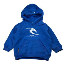 Load image into Gallery viewer, Boys RIP CURL, fleece lined hoodie sweater, wash fade, FUC, size 0,  