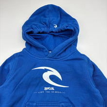 Load image into Gallery viewer, Boys RIP CURL, fleece lined hoodie sweater, wash fade, FUC, size 0,  