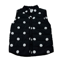Load image into Gallery viewer, Girls H&amp;T, spotted puffer vest / jacket, FUC, size 3,  